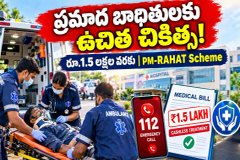 PM RAHAT Scheme: రోడ్డు ప్రమాద బాధితులకు రూ.1.5 లక్షల వరకు ఉచిత చికిత్స.. పొందడం ఎలా?