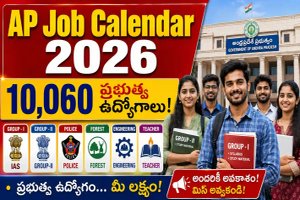 AP Job Calendar 2026: నిరుద్యోగులకు గుడ్‌న్యూస్ - 10,060 ప్రభుత్వ ఉద్యోగాలతో జాబ్ క్యాలెండర్..!