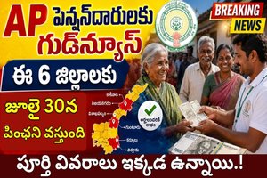 AP Pensions 2026: ఏపీలో 6 జిల్లాల పెన్షన్దారులకు శుభవార్త - రెండు రోజుల ముందే పింఛని వస్తుంది..!