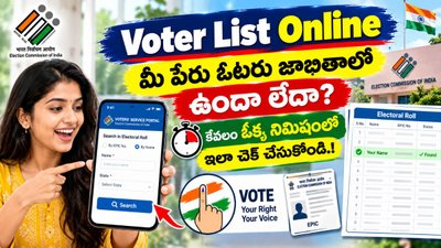Voter List Online: మీ పేరు ఓటరు జాబితాలో ఉందా లేదా? కేవలం ఒక్క నిమిషంలో ఇలా చెక్ చేసుకోండి.!