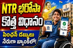 ఏపీలో దివ్యాంగ విద్యార్థులకు గుడ్ న్యూస్ - ఇక పింఛన్ నేరుగా బ్యాంక్ ఖాతాలోకి వస్తుంది.!