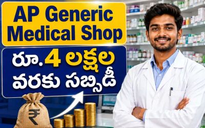 AP Generic Medical Shop Scheme: యువతకు జనరిక్ మెడికల్ షాప్ ఏర్పాటు కోసం రూ.4 లక్షల వరకు సబ్సిడీ!