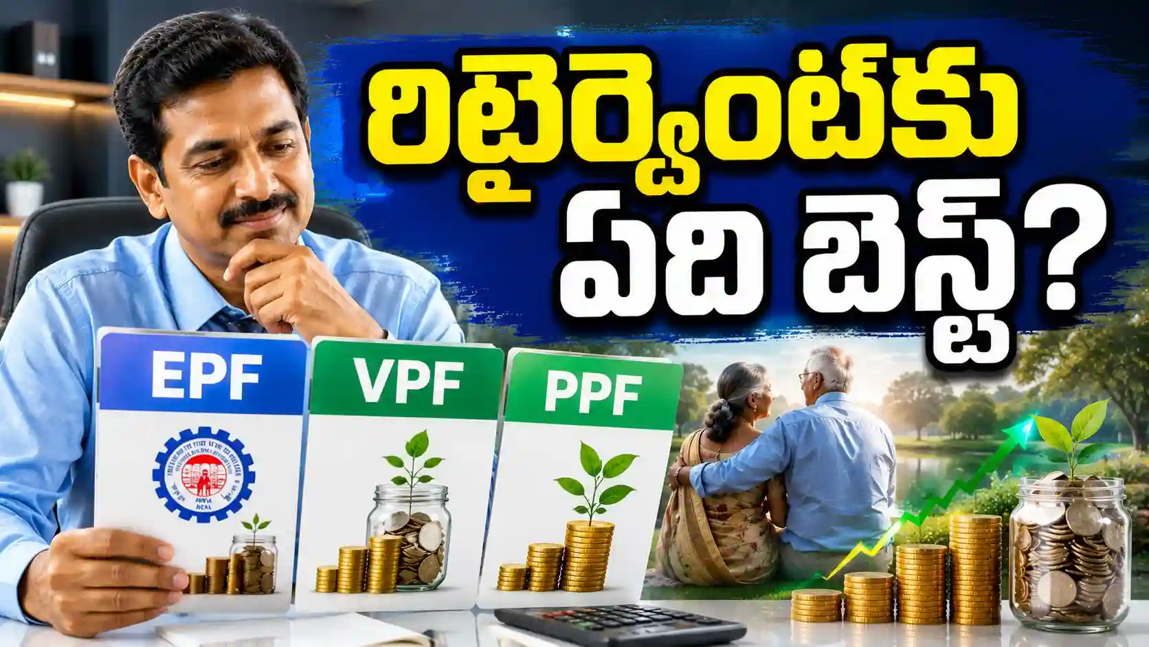 Retirement Plan 2026: ఈ EPF, VPF, PPF మూడింటిలో ఏది బెస్ట్?